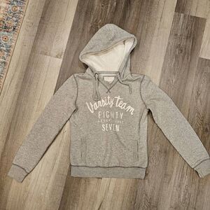 Aeropostale size Medium Women's Hoodie Varsity Gray